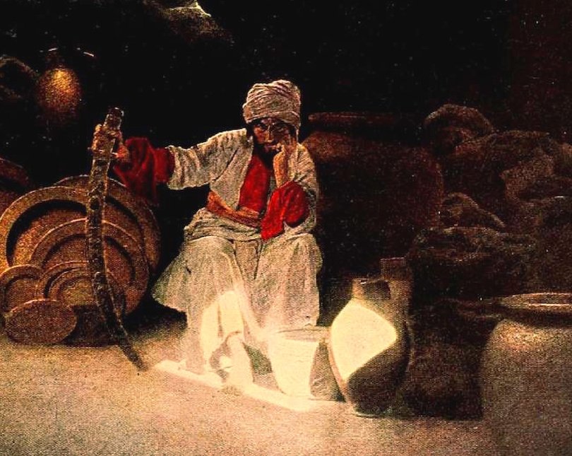 Illustration from One Thousand and One Nights