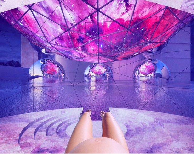 A virtual reality vision of pregnancy